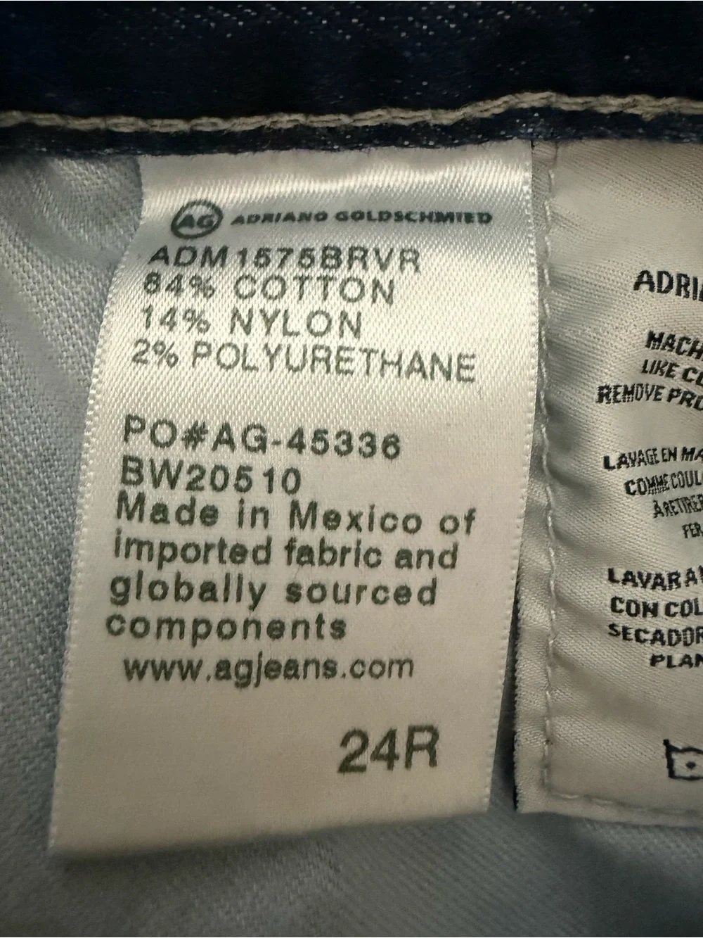 Ag Adriano Goldschmied premium designer